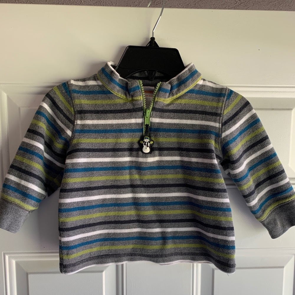 🛍Gymboree Boys Quarter-Zip Pullover 18-24 months - Picture 1 of 7